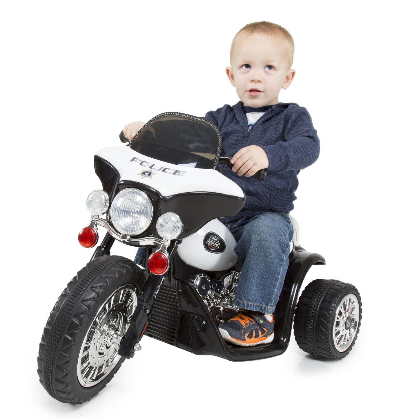 Lil' Rider Mini Three Wheel Police Chopper