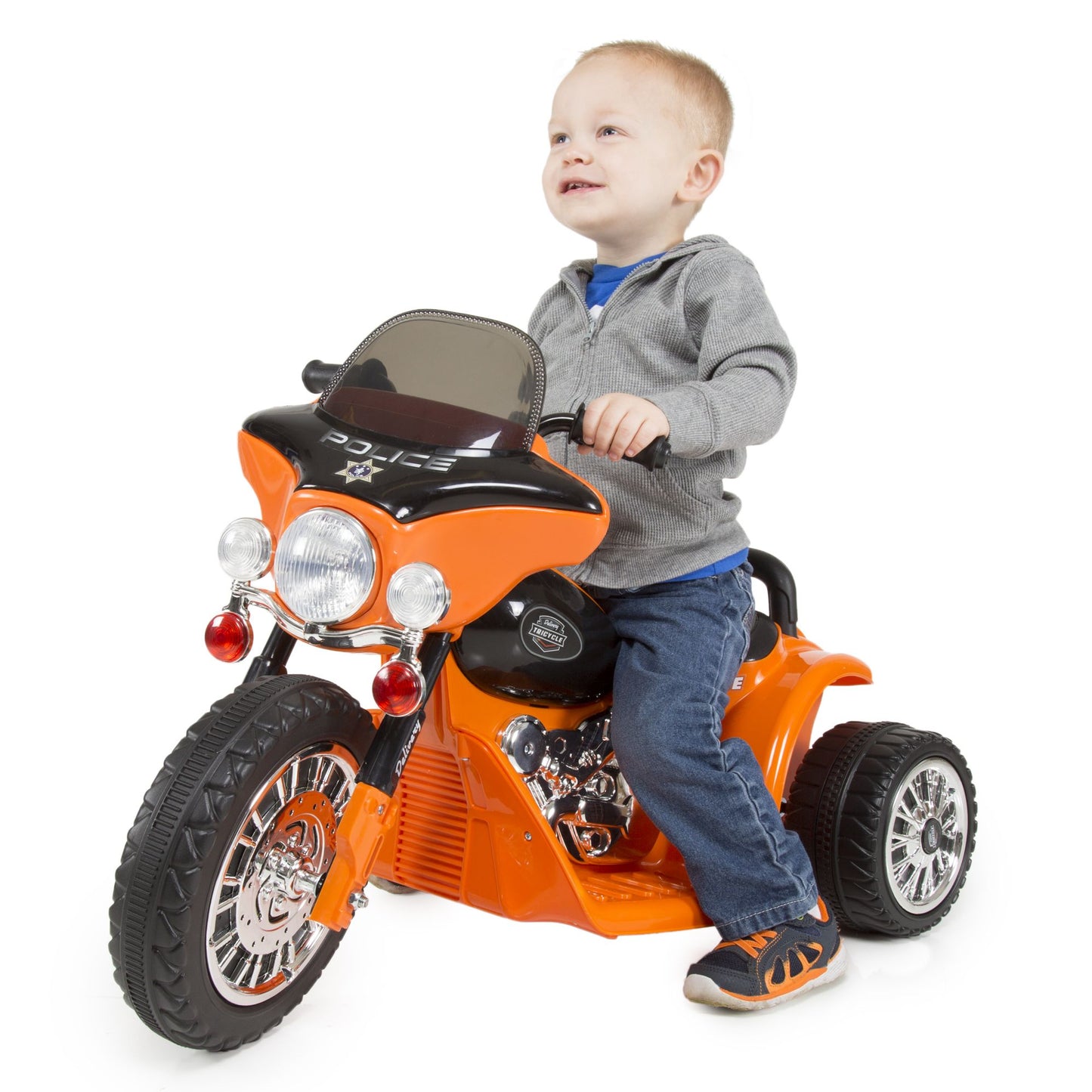 Lil' Rider Mini Three Wheel Police Chopper