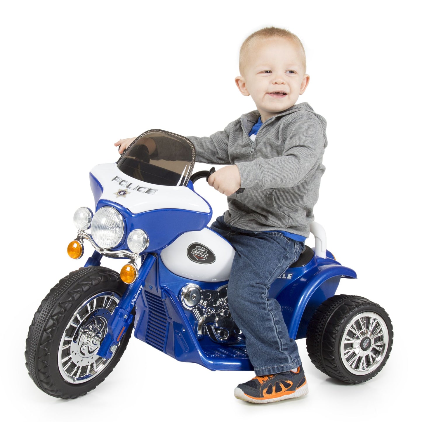 Lil' Rider Mini Three Wheel Police Chopper