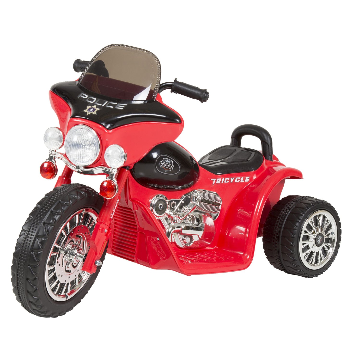 Lil' Rider Mini Three Wheel Police Chopper