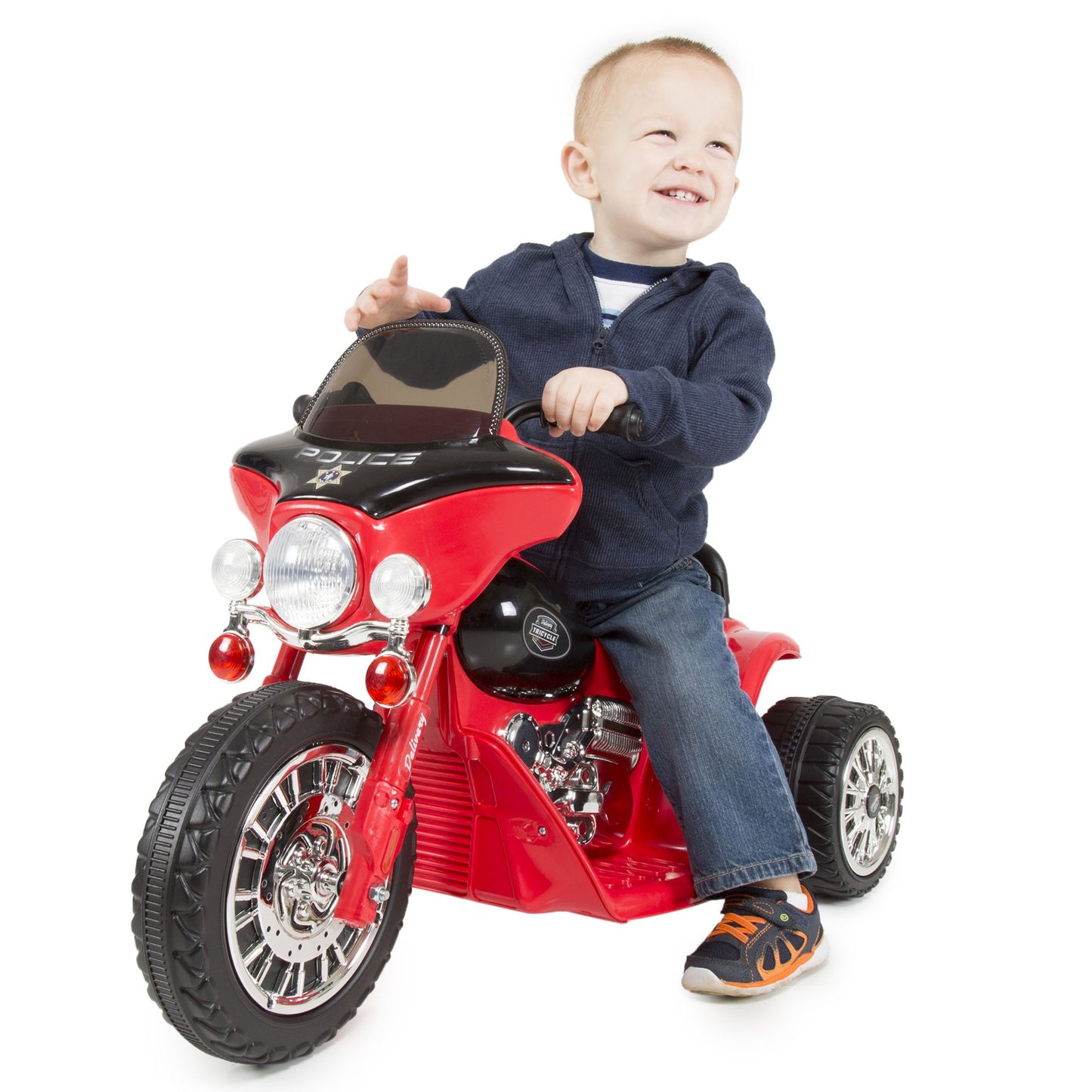 Lil' Rider Mini Three Wheel Police Chopper