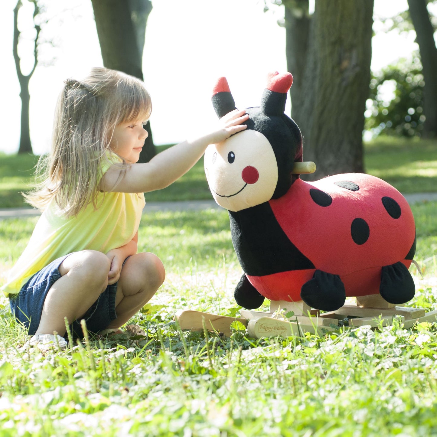 Happy Trails Rocking Lucy the Ladybug