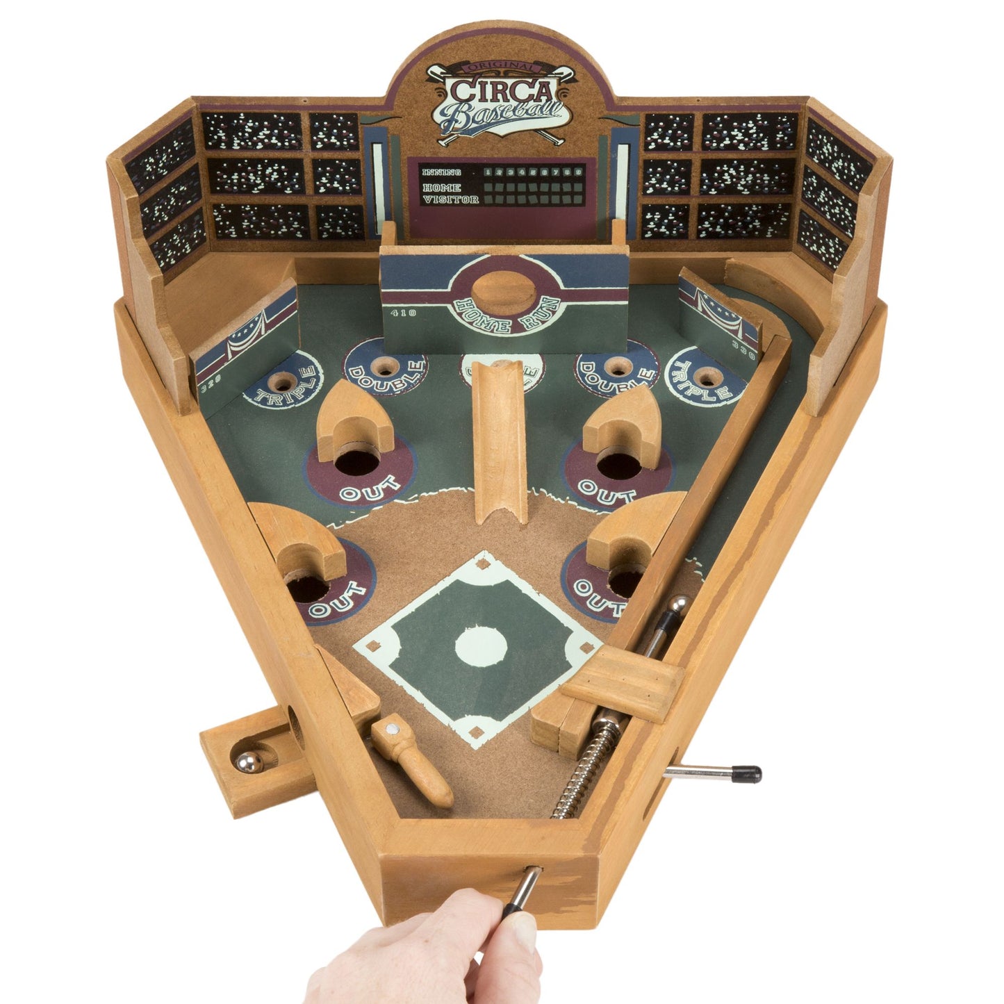 Hey! Play! Tabletop Baseball Pinball Game