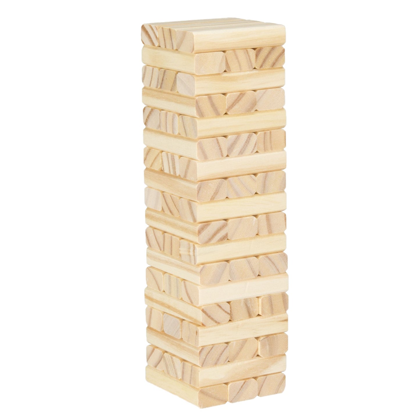 Hey! Play! Tabletop Wooden Wobble Stacking Game