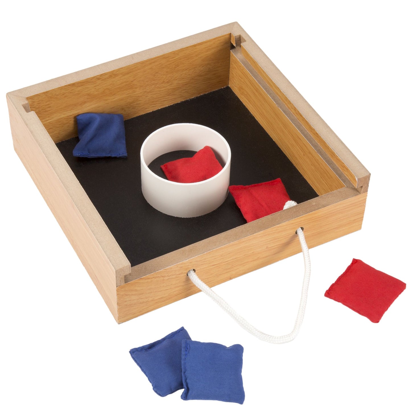 Hey! Play! Tabletop Bean Bag Toss amp; Magnetic Dart Game Set