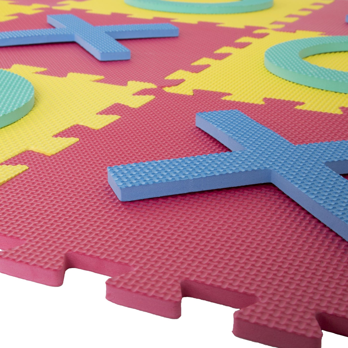 Hey! Play! Giant Interlocking Foam Square Tic-Tac-Toe Game