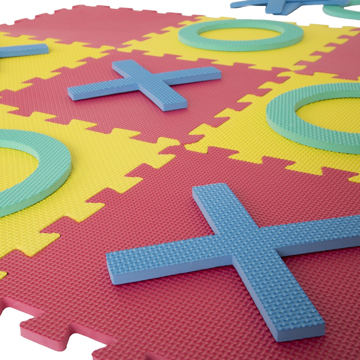 Hey! Play! Giant Interlocking Foam Square Tic-Tac-Toe Game