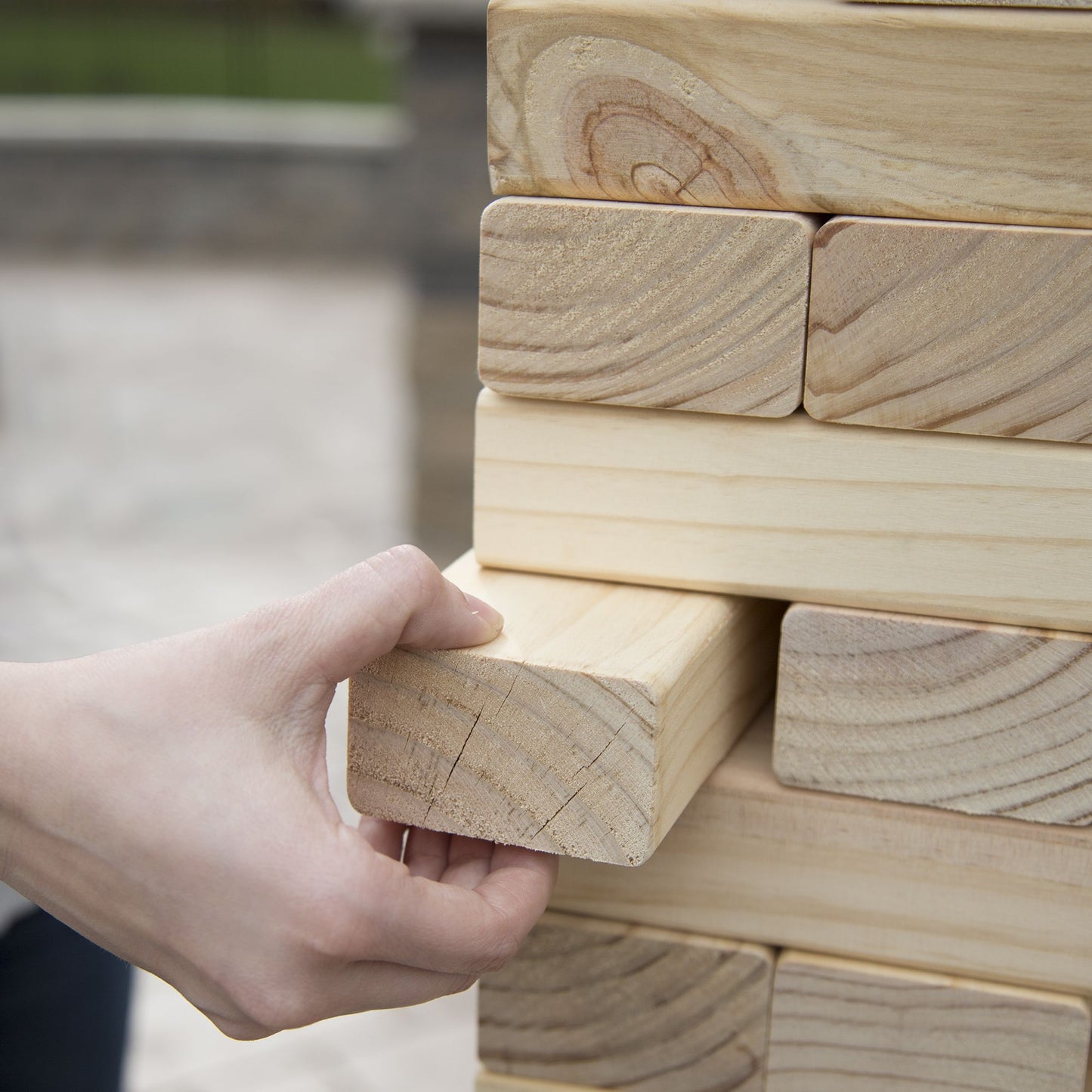 Hey! Play! Jumbo Traditional Tumbling Towers