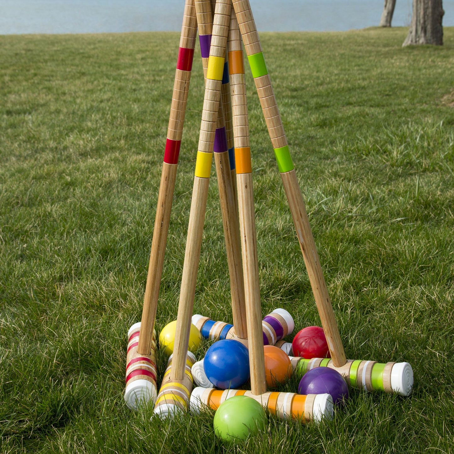 Hey! Play! Complete Croquet Set with Carrying Case