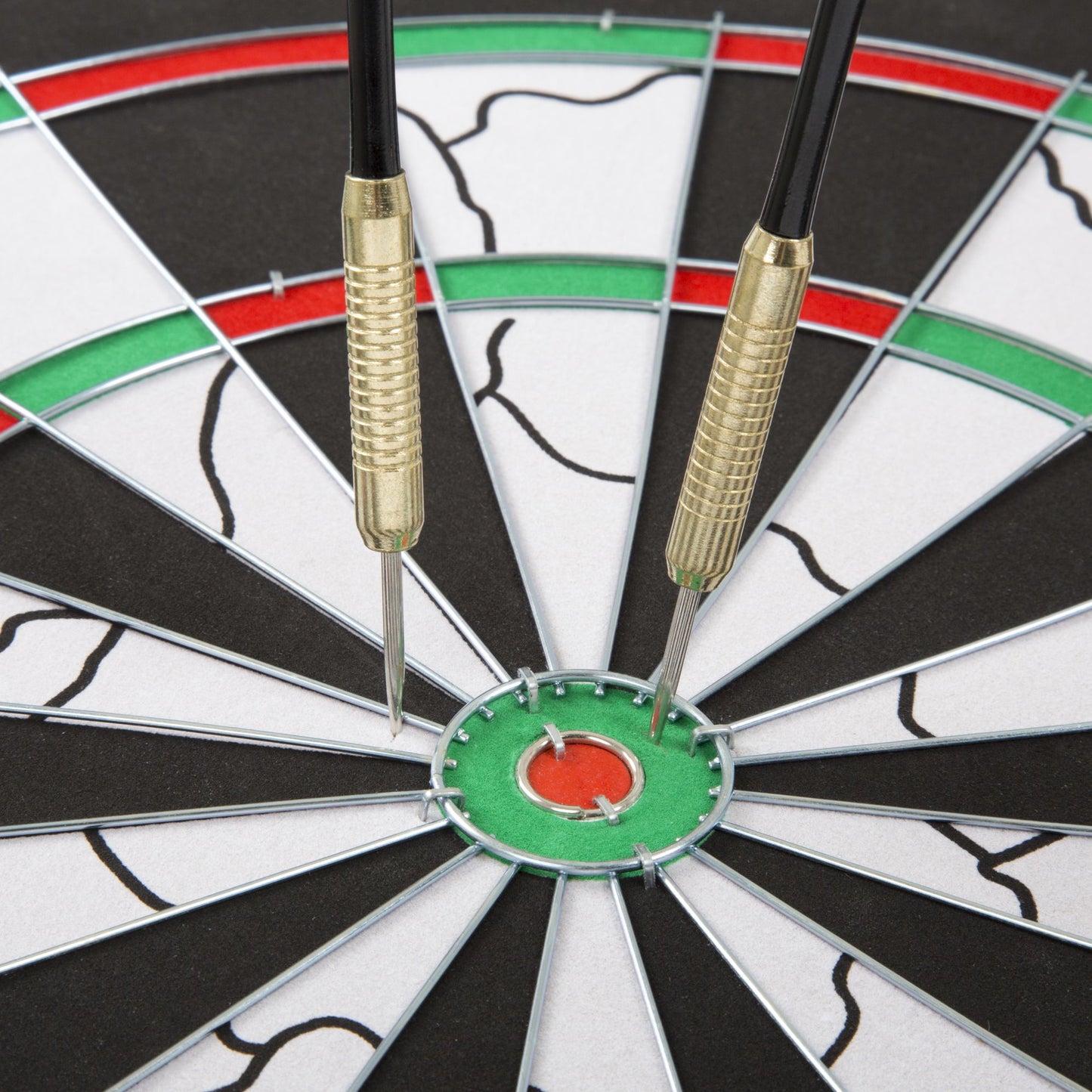 Hey! Play! 18 inch Double-Sided Flocking Dartboard