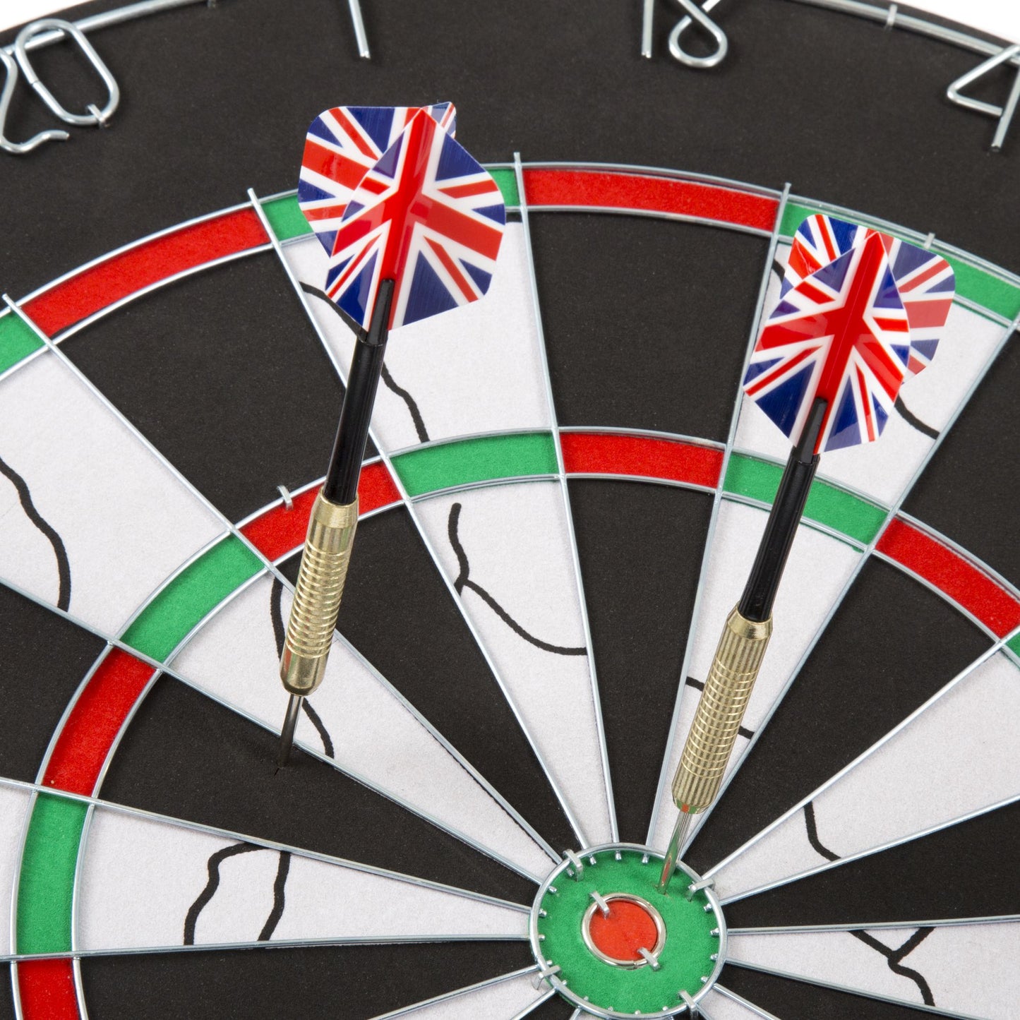 Hey! Play! 18 inch Double-Sided Flocking Dartboard