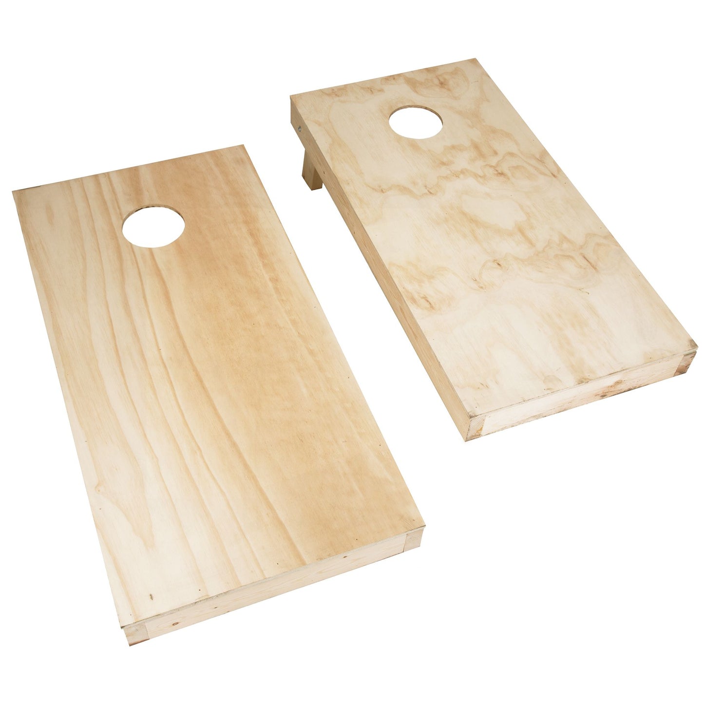 Hey! Play! Unfinished Regulation Size Wooden Cornhole