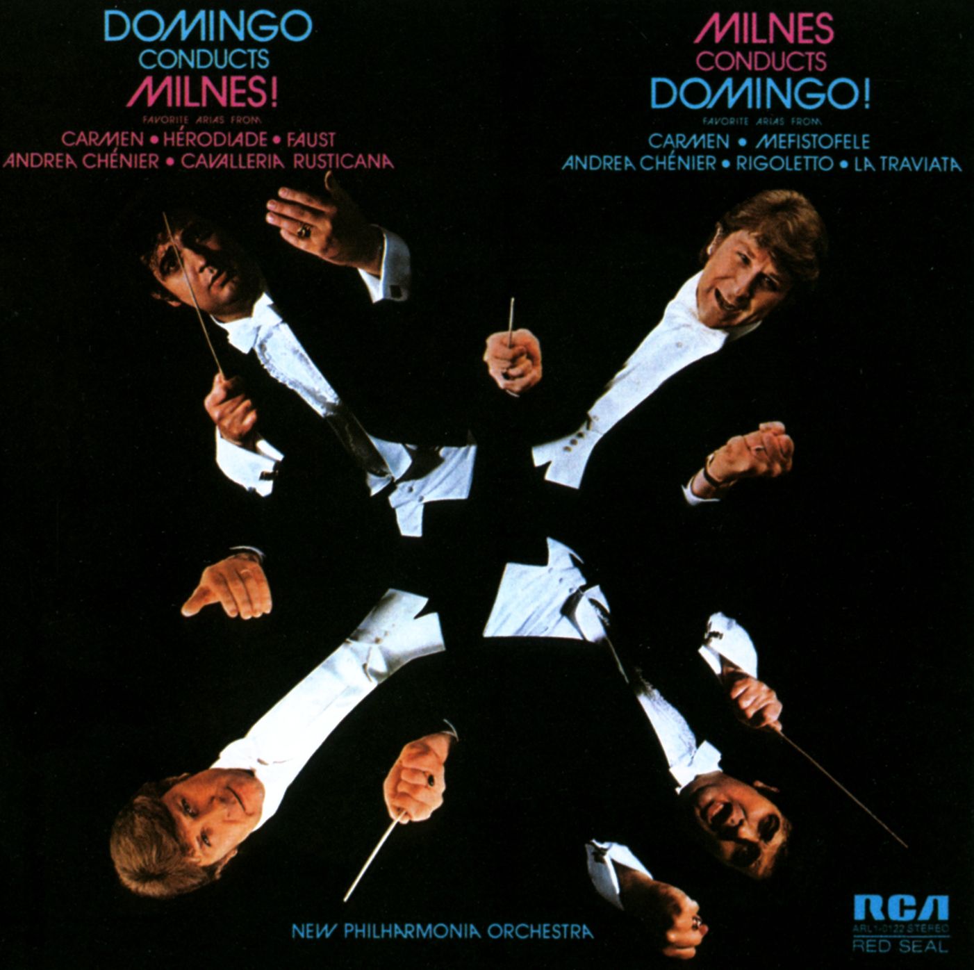 Domingo Conducts Milnes! Milnes Conducts Domingo!