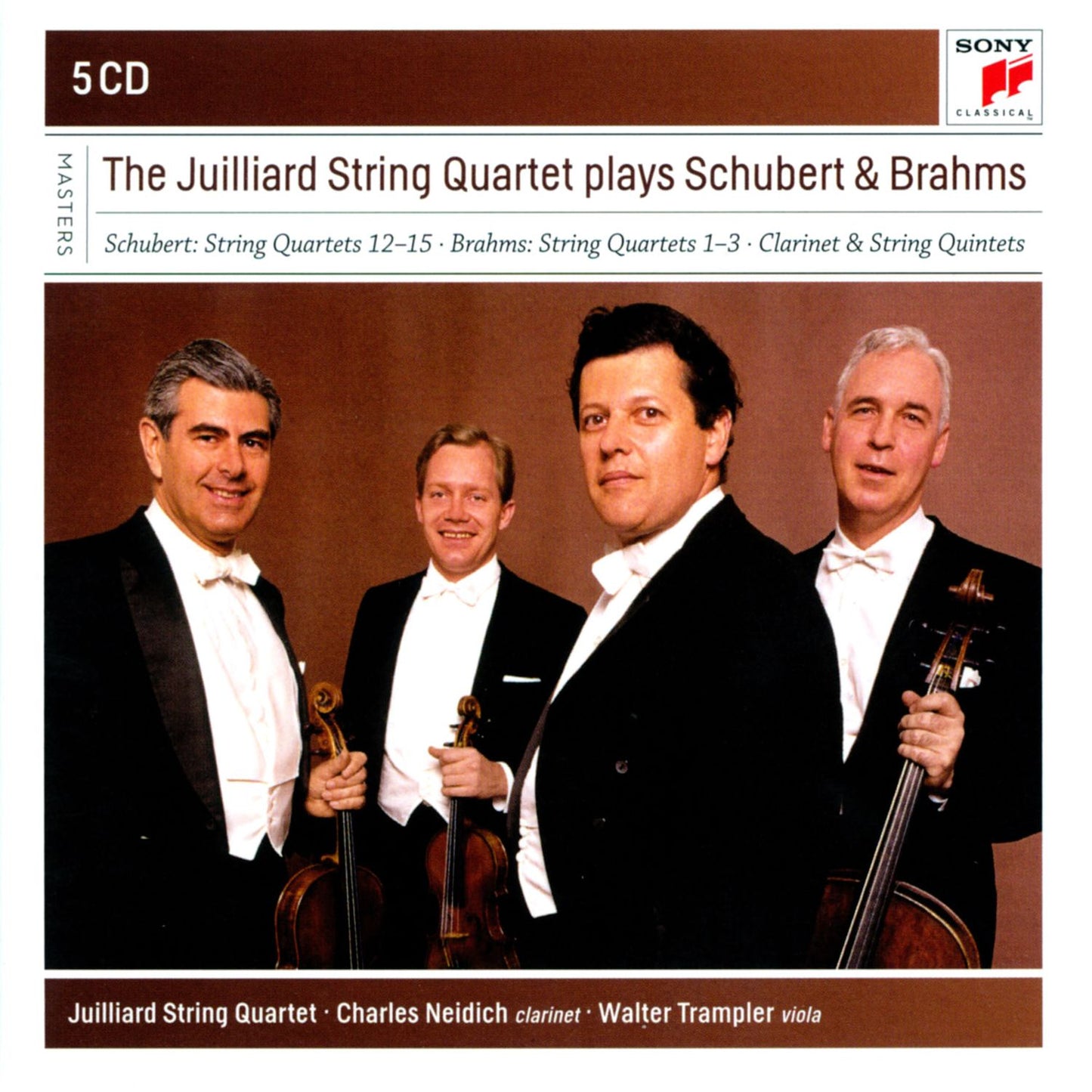 Juilliard String Quartet Plays Schubert & Brahms