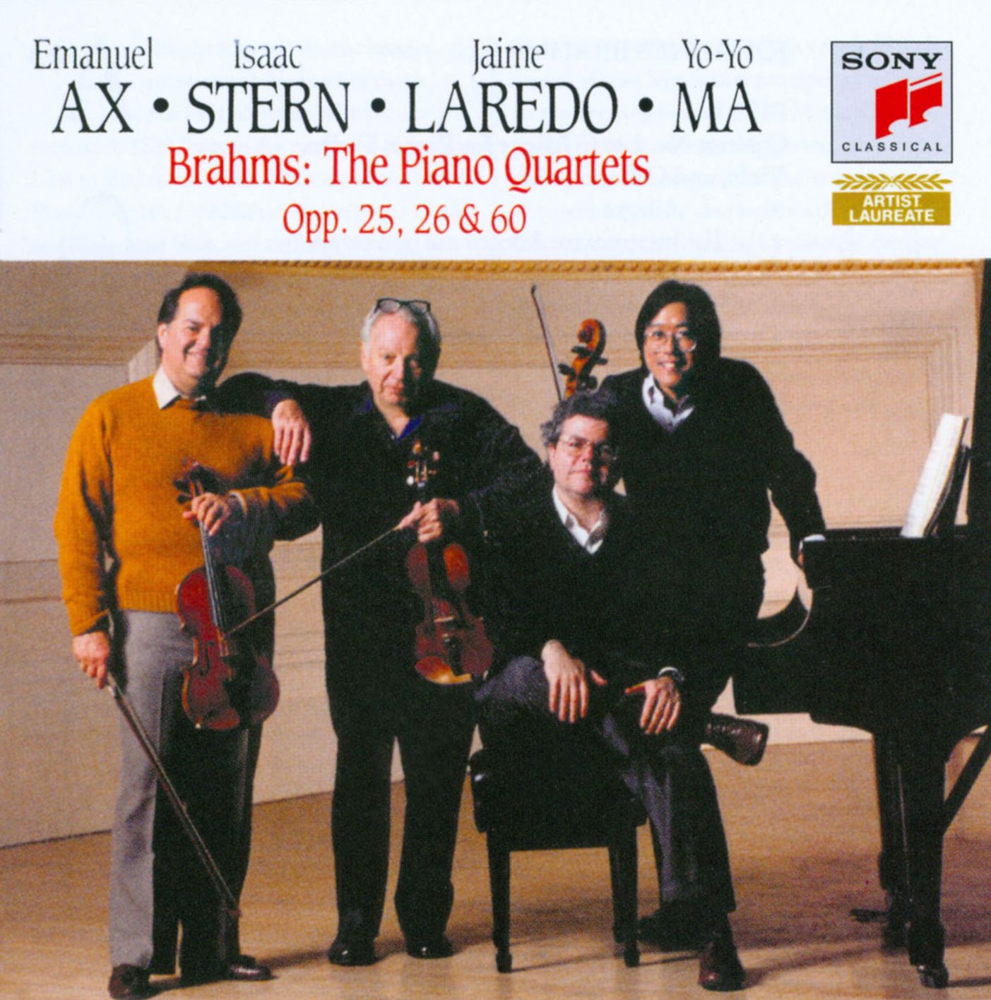 Brahms: The Piano Quartets, Op. 25, 26 & 60