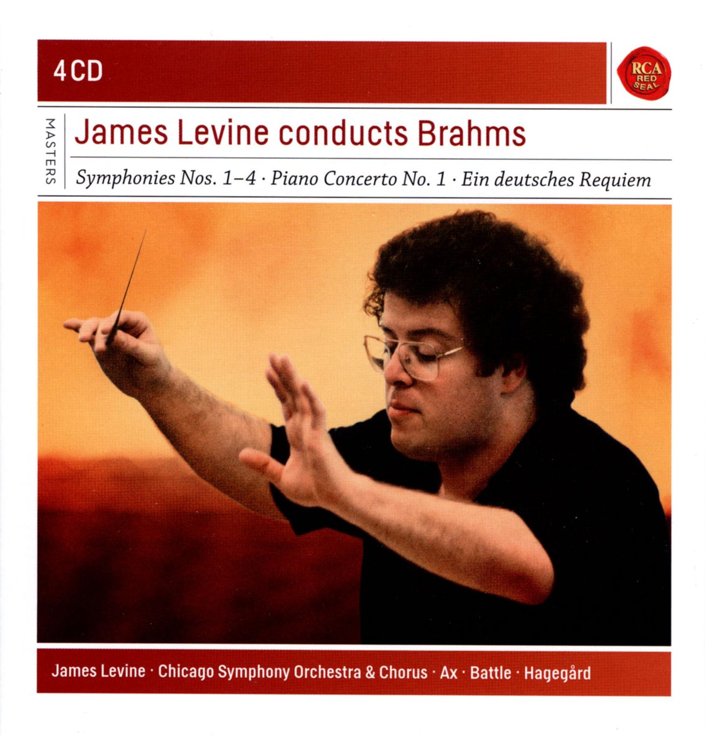 JAMES LEVINE CONDUCTS BRAHMS