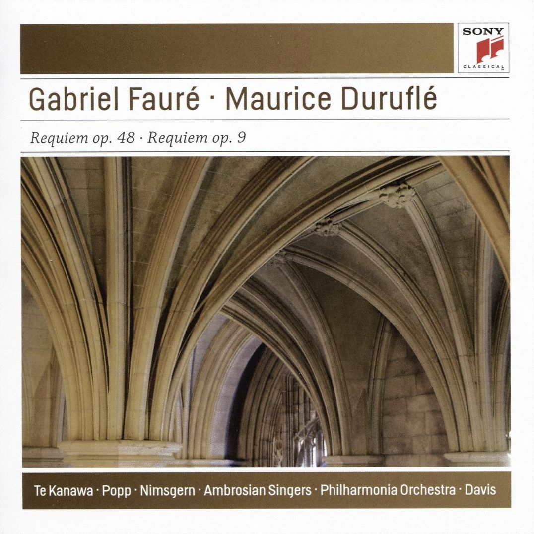 Gabriel Fauré: Requiem, Op. 48; Maurice Durfulé: Requiem, Op. 9