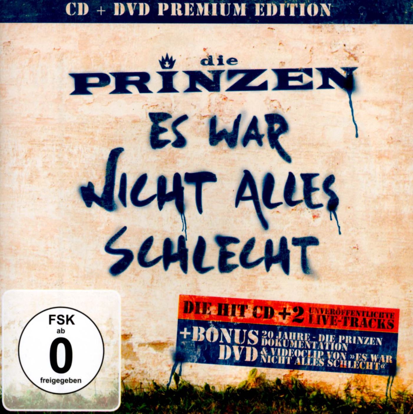 Die Prinzen: Es War Nicht Alles Schlecht [CD/DVD]