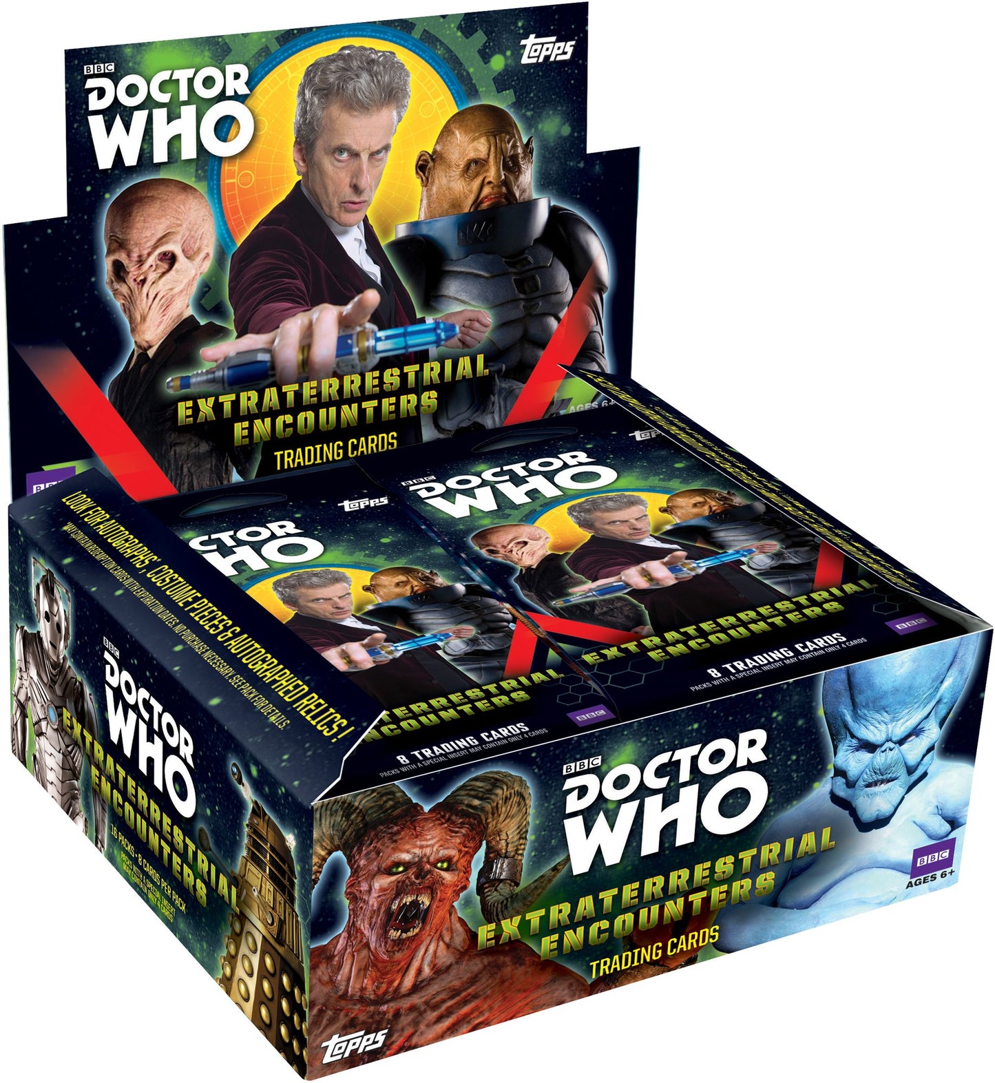 Topps Dr. Who Extraterrestrial Encounters Cards