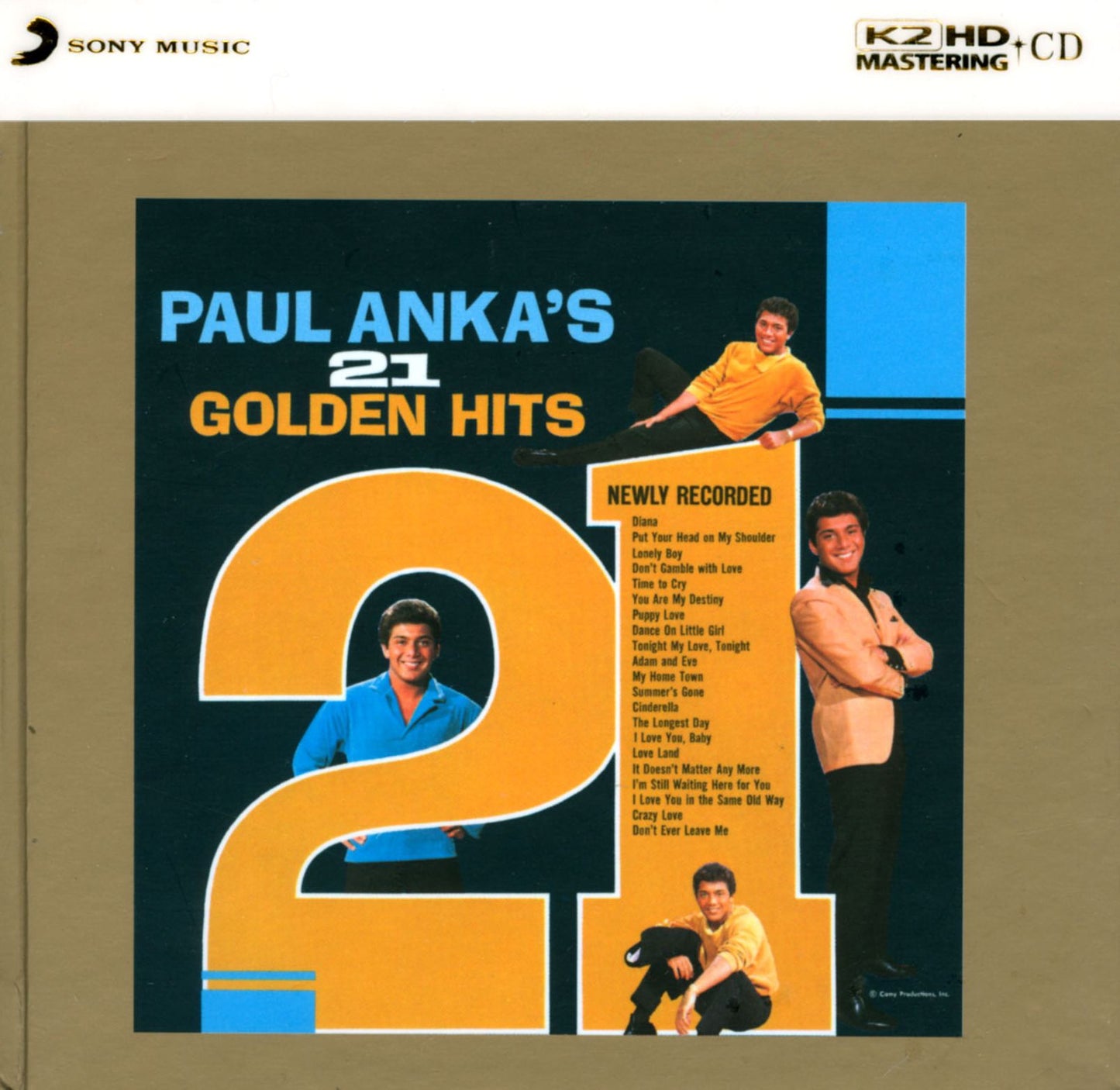 PAUL ANKA'S 21 GOLDEN HITS