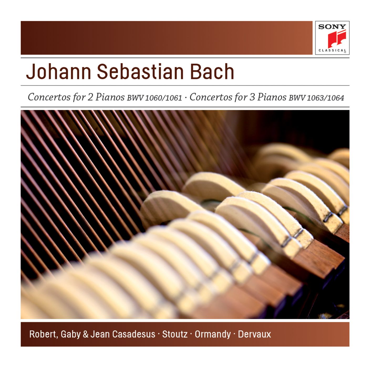 Johann Sebastian Bach: Concertos For 2 Pianos Bwv 1060/1061; Concertos For 3 Pianos Bwv 1063/1064