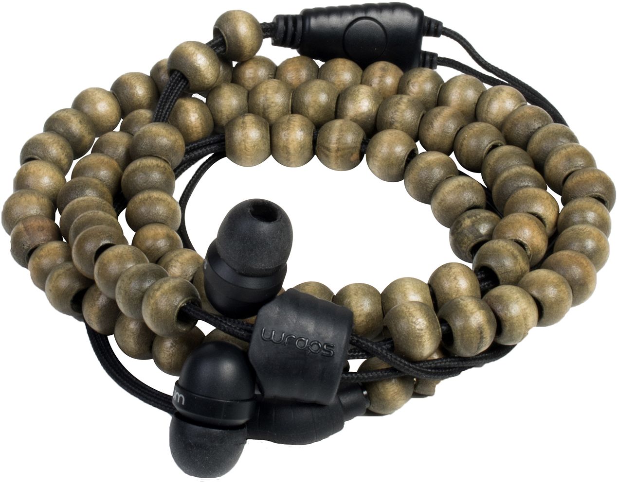 WRAPS NATURAL HEADPHONES- WALNUT