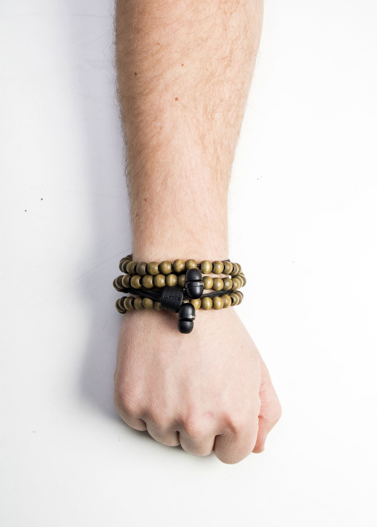 WRAPS NATURAL HEADPHONES- WALNUT