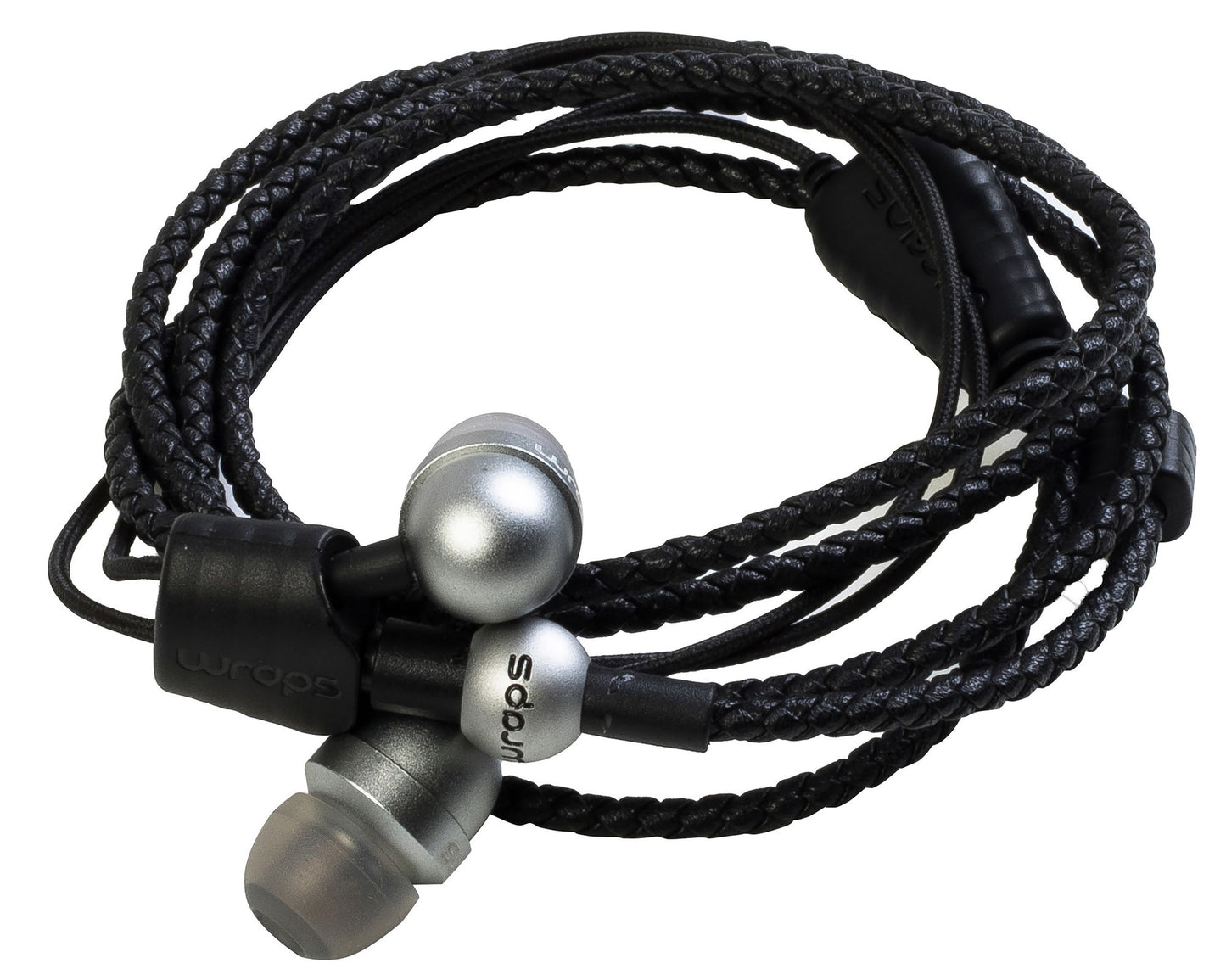 Wraps Wrcosv16m Core Wristband Earphones Mic Slvr