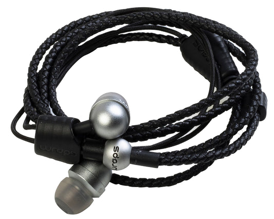 Wraps Wrcosv16m Core Wristband Earphones Mic Slvr