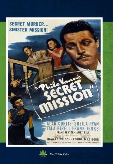 Philo Vance's Secret Mission