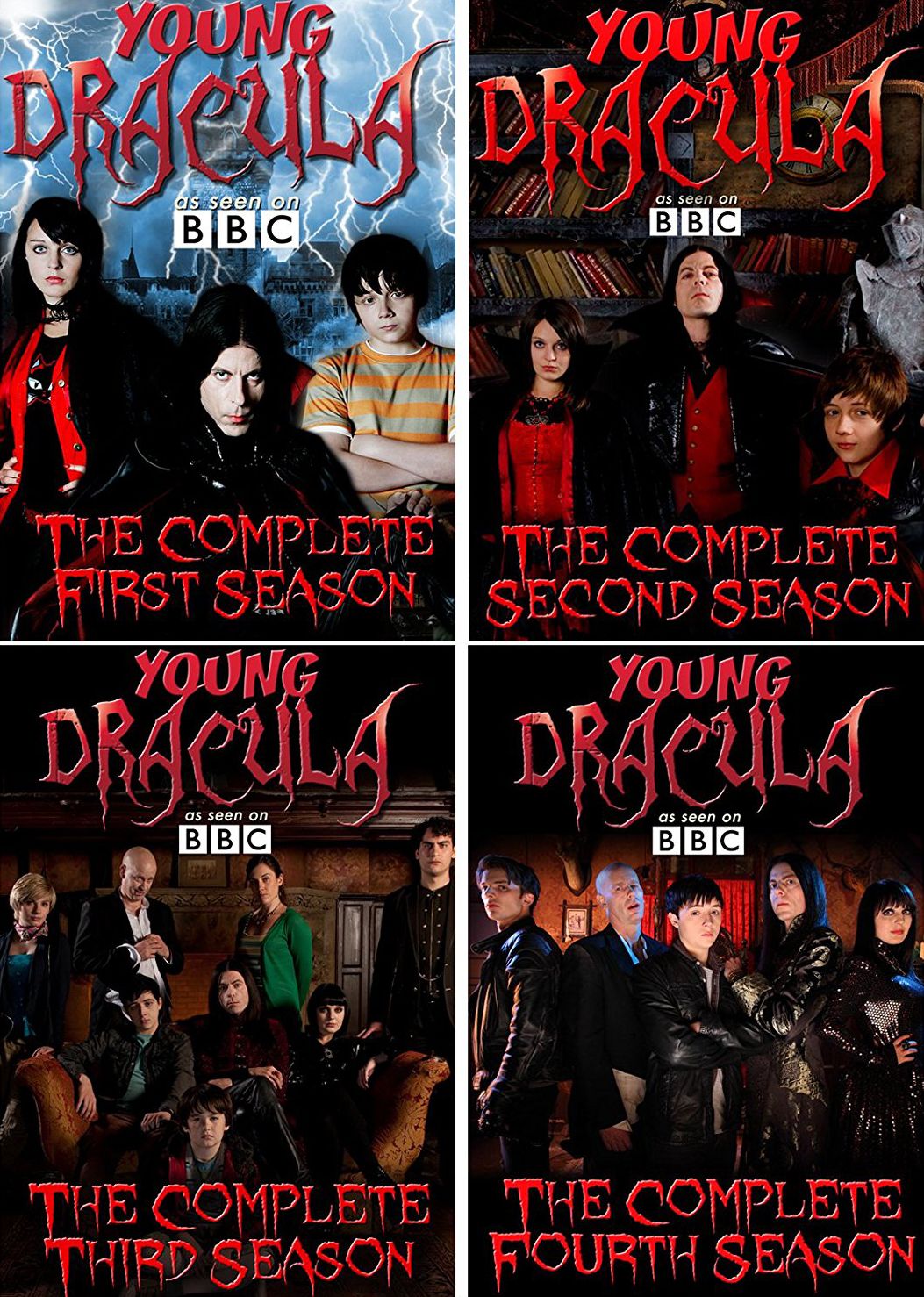 Young Dracula Bbc Series: Complete Seasons 1 2 3 4