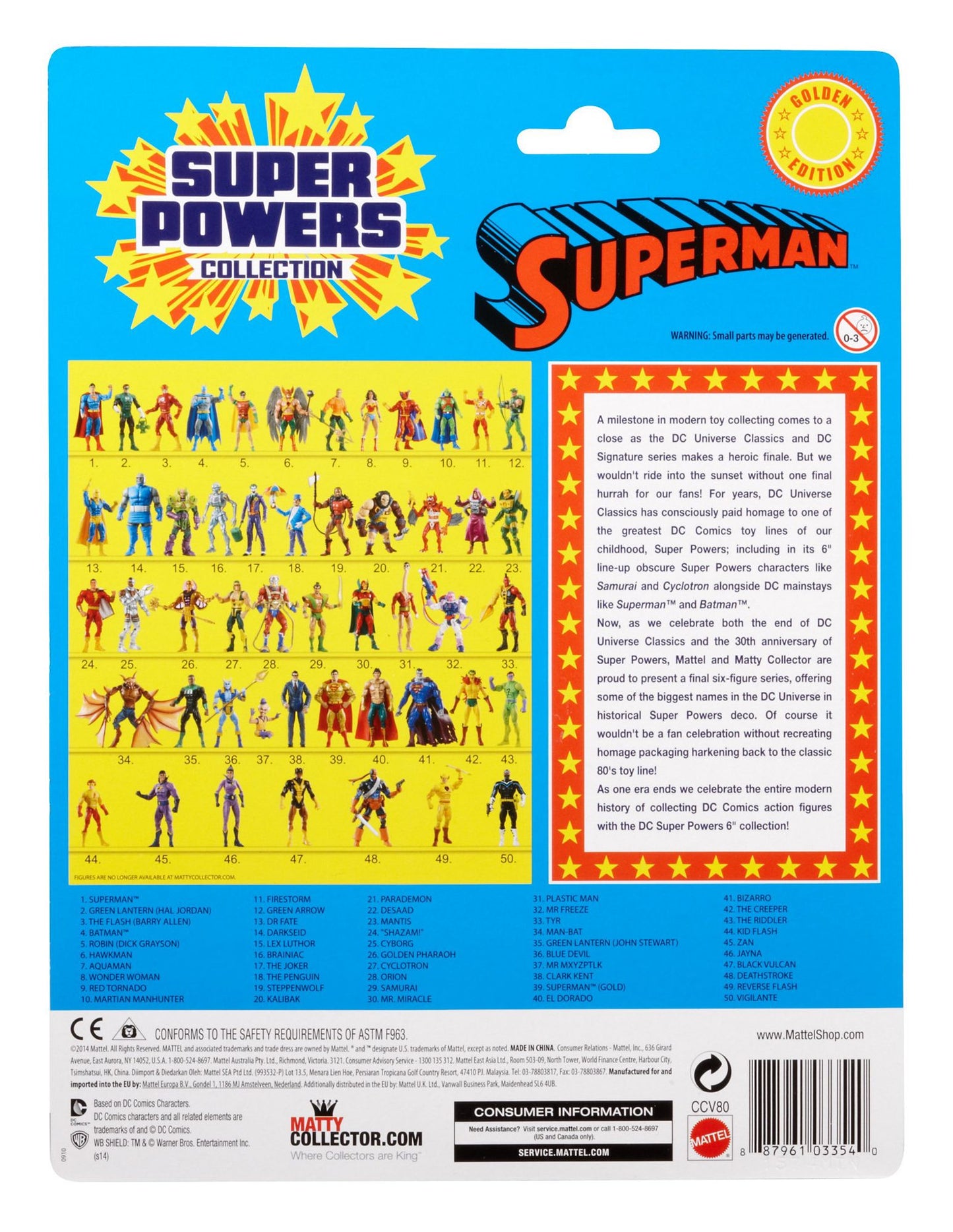 DC Universe Gold Superman? Figure