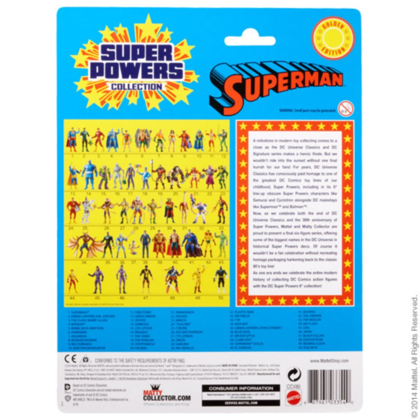 DC Universe Gold Superman? Figure
