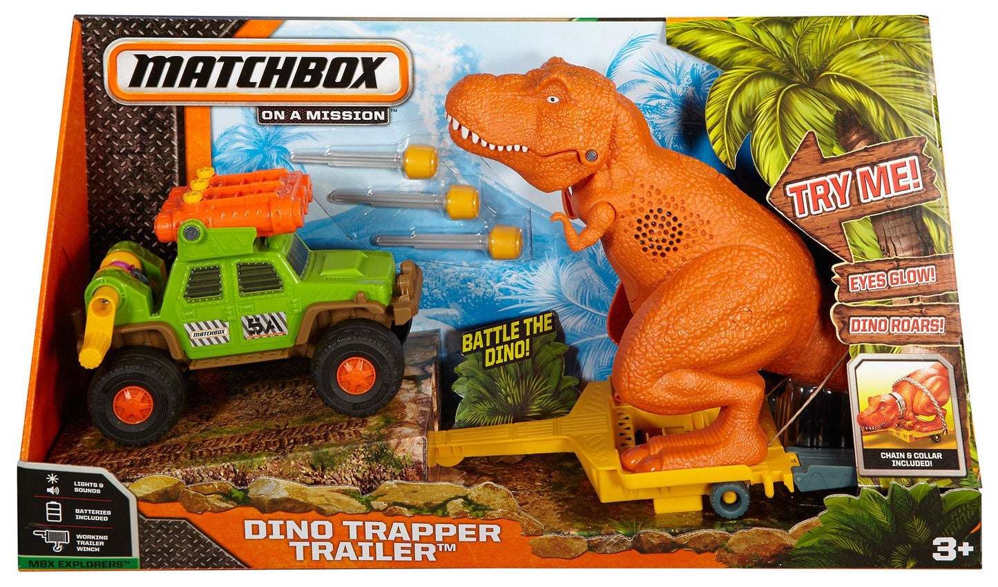 Matchbox Dino Trapper Trailer