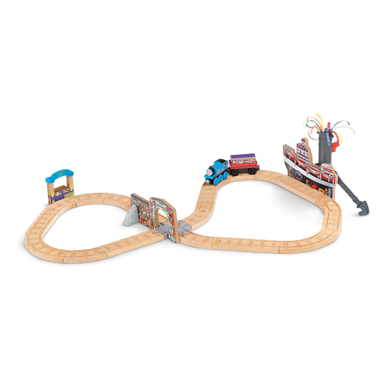 Fisher-Price Thomas Wooden Railway Set, Celebration on Sodor