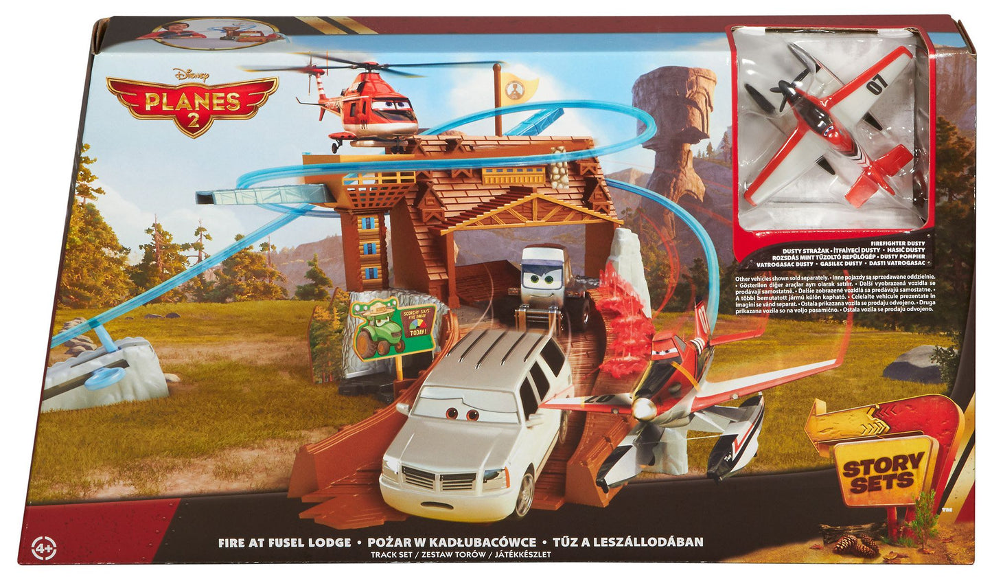 Disney Planes: Fire & Rescue Fire at Fusel Lodge! Track Set