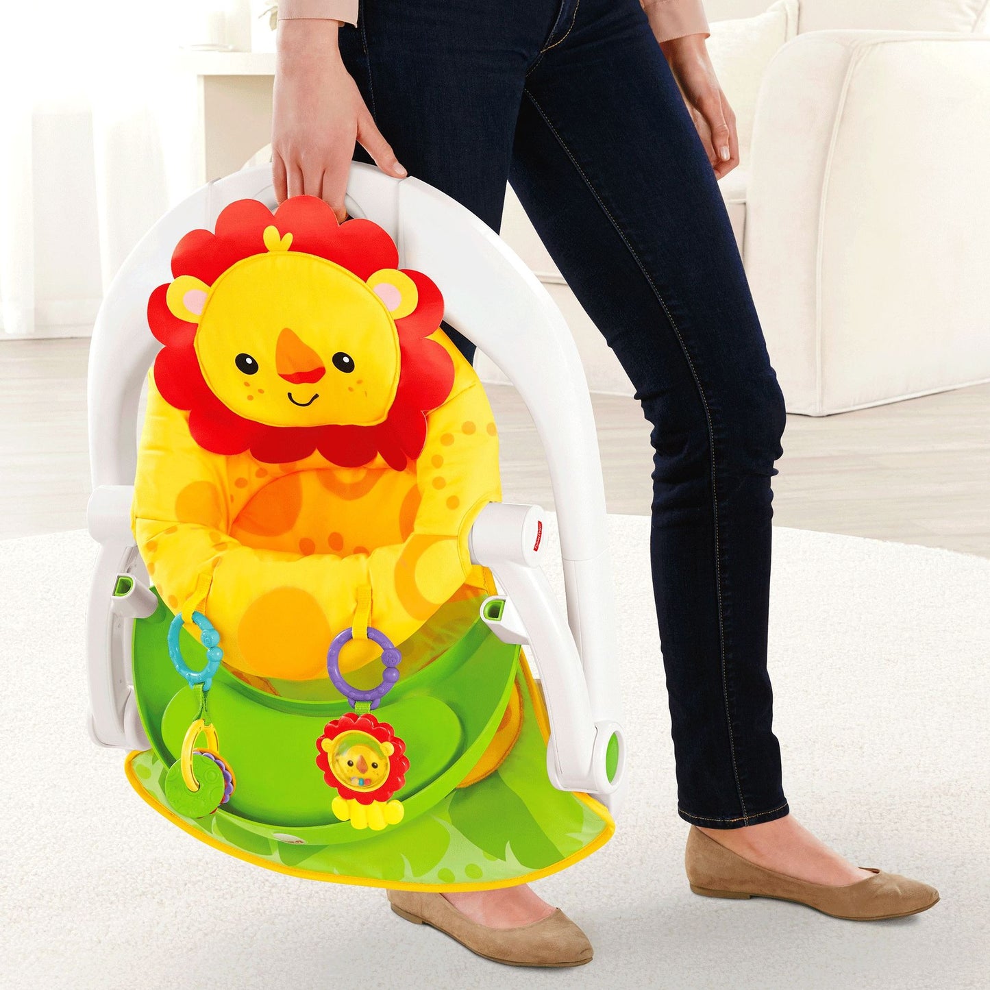 Fisher-Price Sit-Me-Up Floor Seat with Tray
