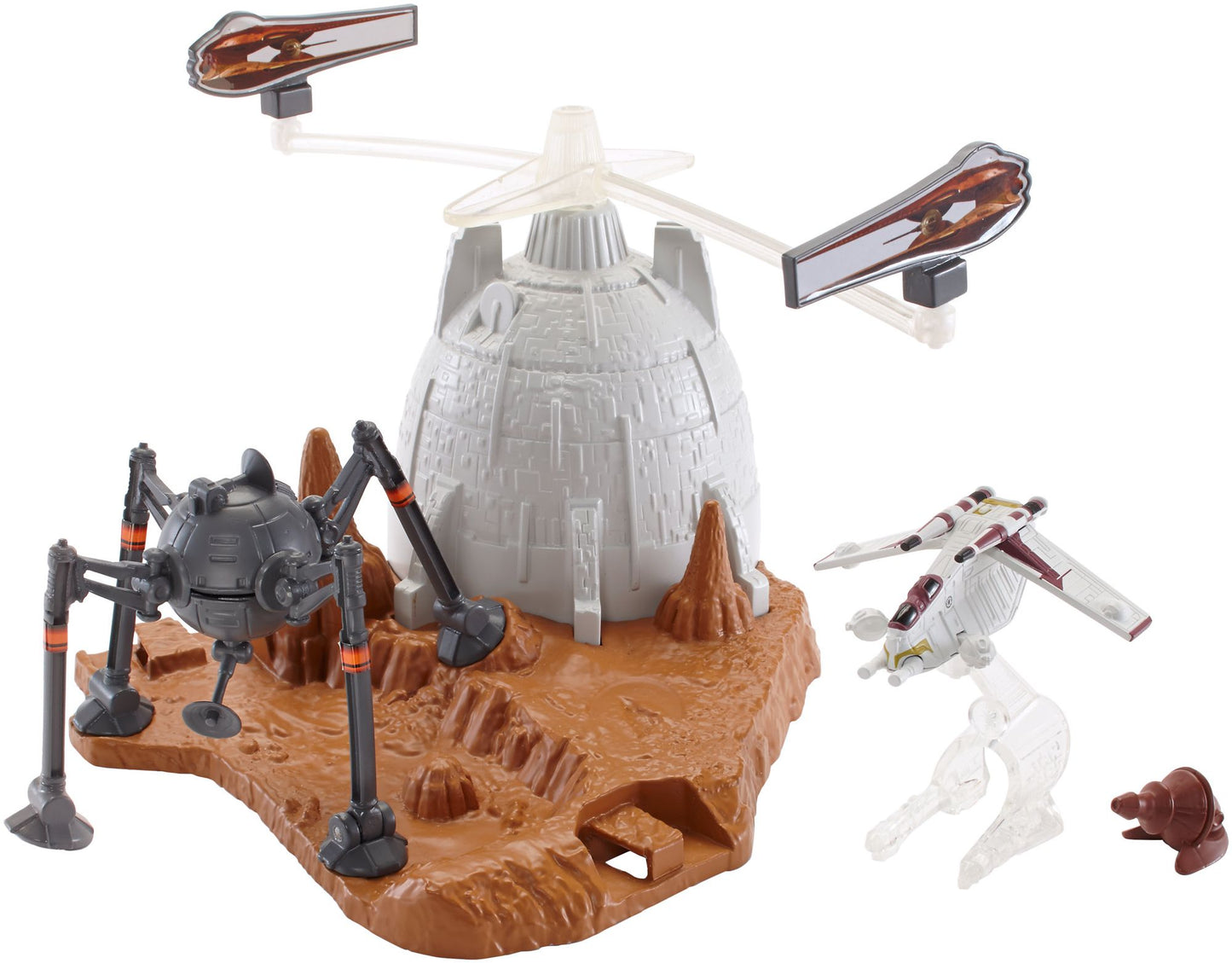 Hot Wheels Star Wars Starship Battle of Geonosis Play Set