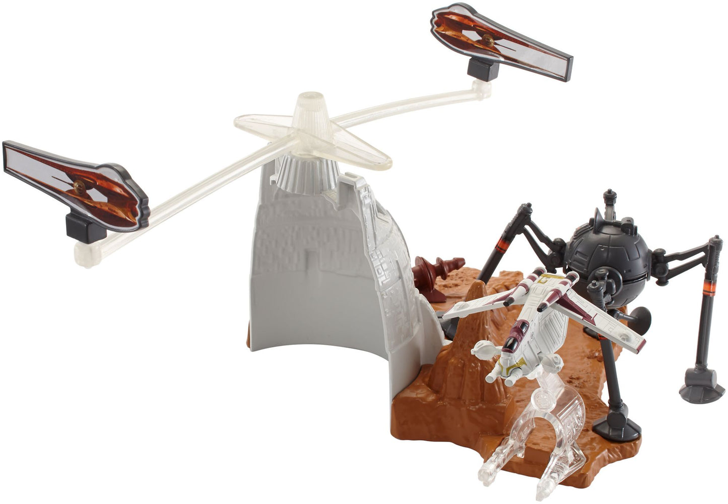 Hot Wheels Star Wars Starship Battle of Geonosis Play Set
