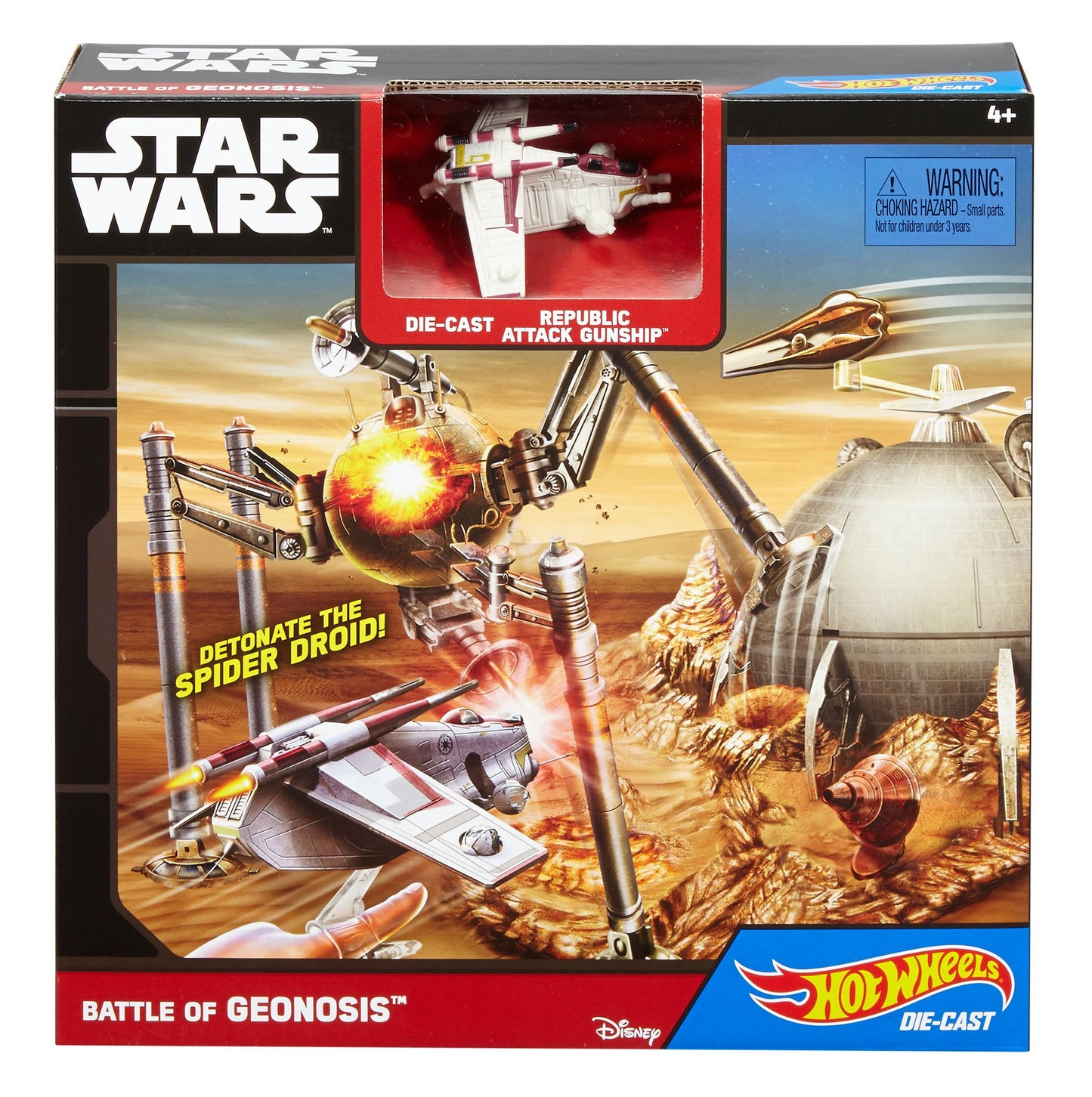 Hot Wheels Star Wars Starship Battle of Geonosis Play Set