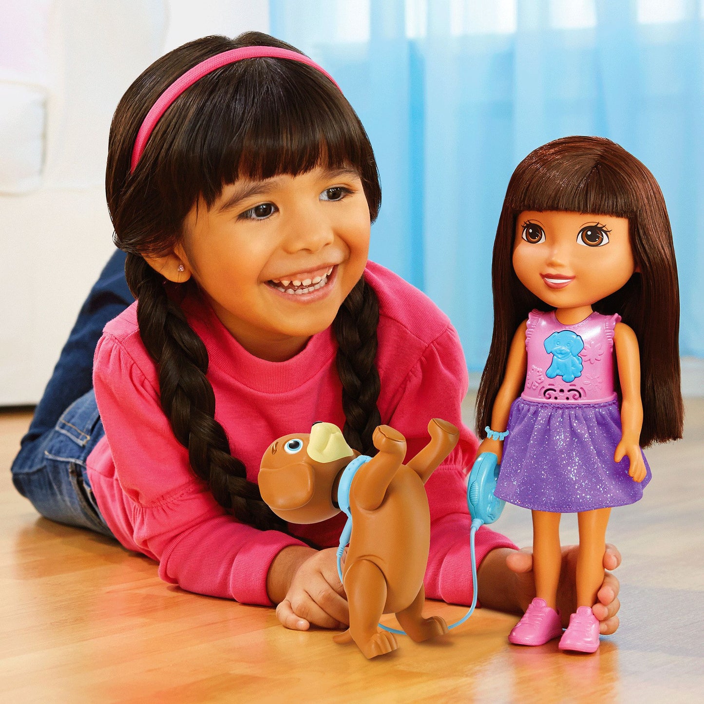 Fisher-Price Nickelodeon Dora and Friends Train and Play Dora and Perrito