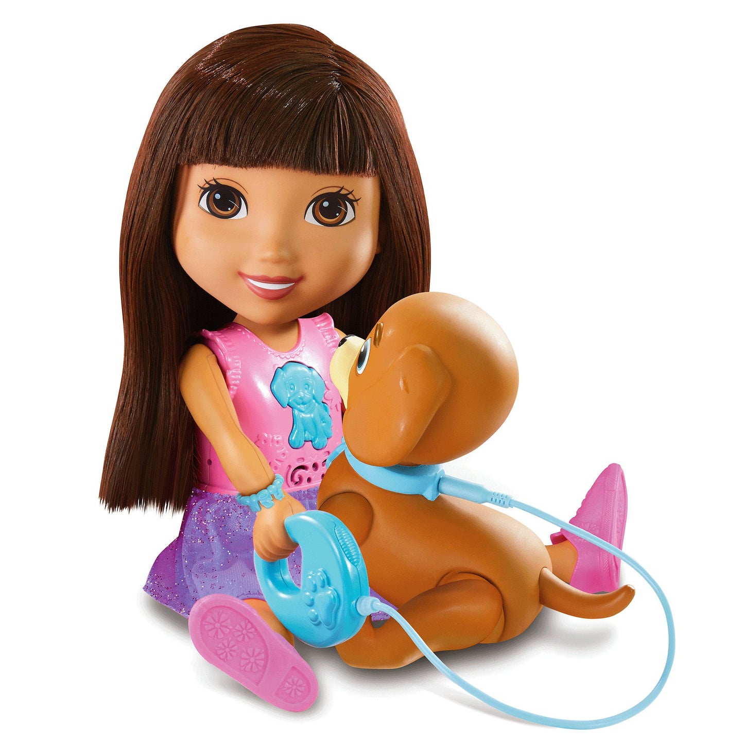 Fisher-Price Nickelodeon Dora and Friends Train and Play Dora and Perrito