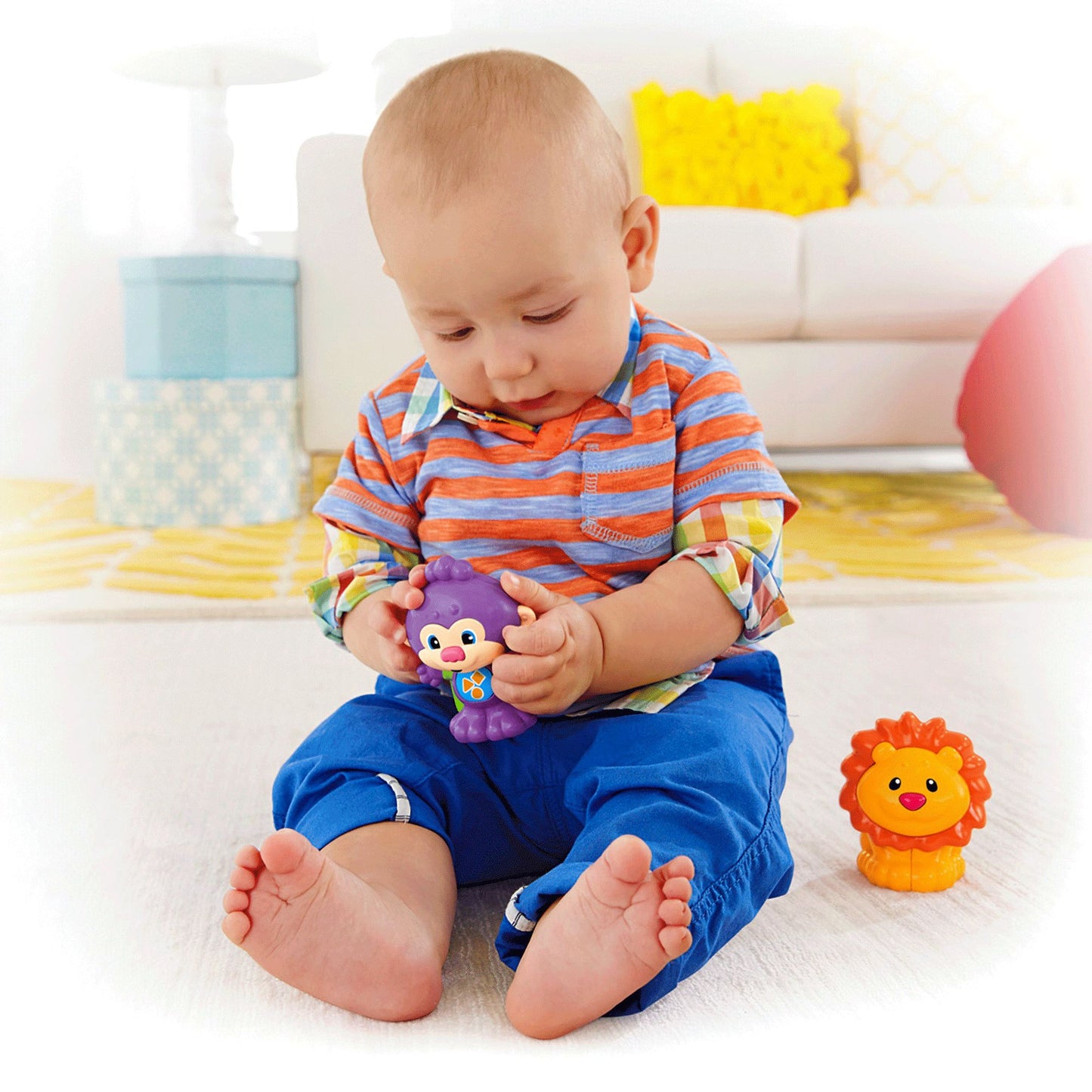 Fisher-Price Laugh & Learn Talk 'N Teach Monkey & Lion