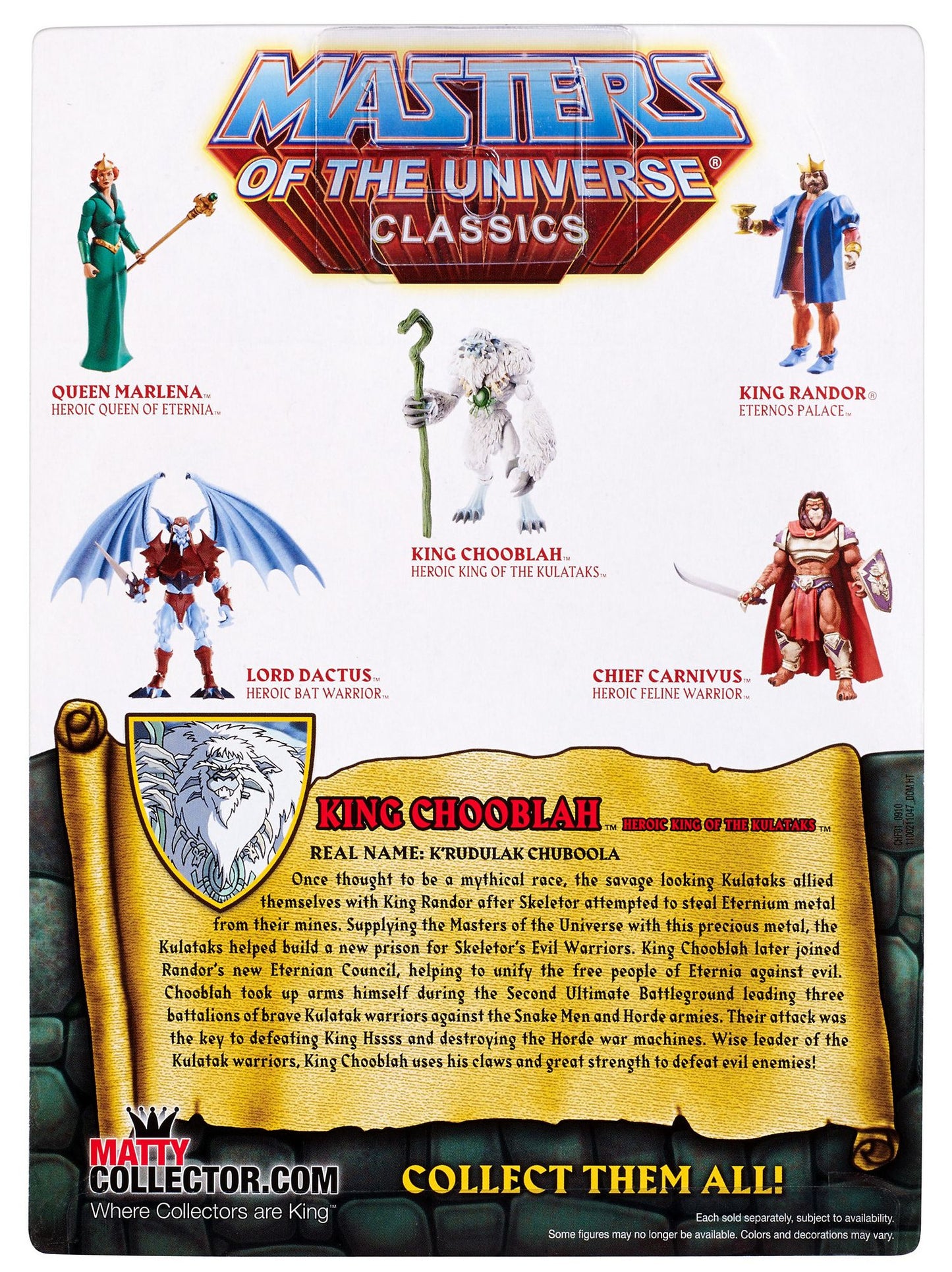 Masters of the Universe King Chooblah? Figure