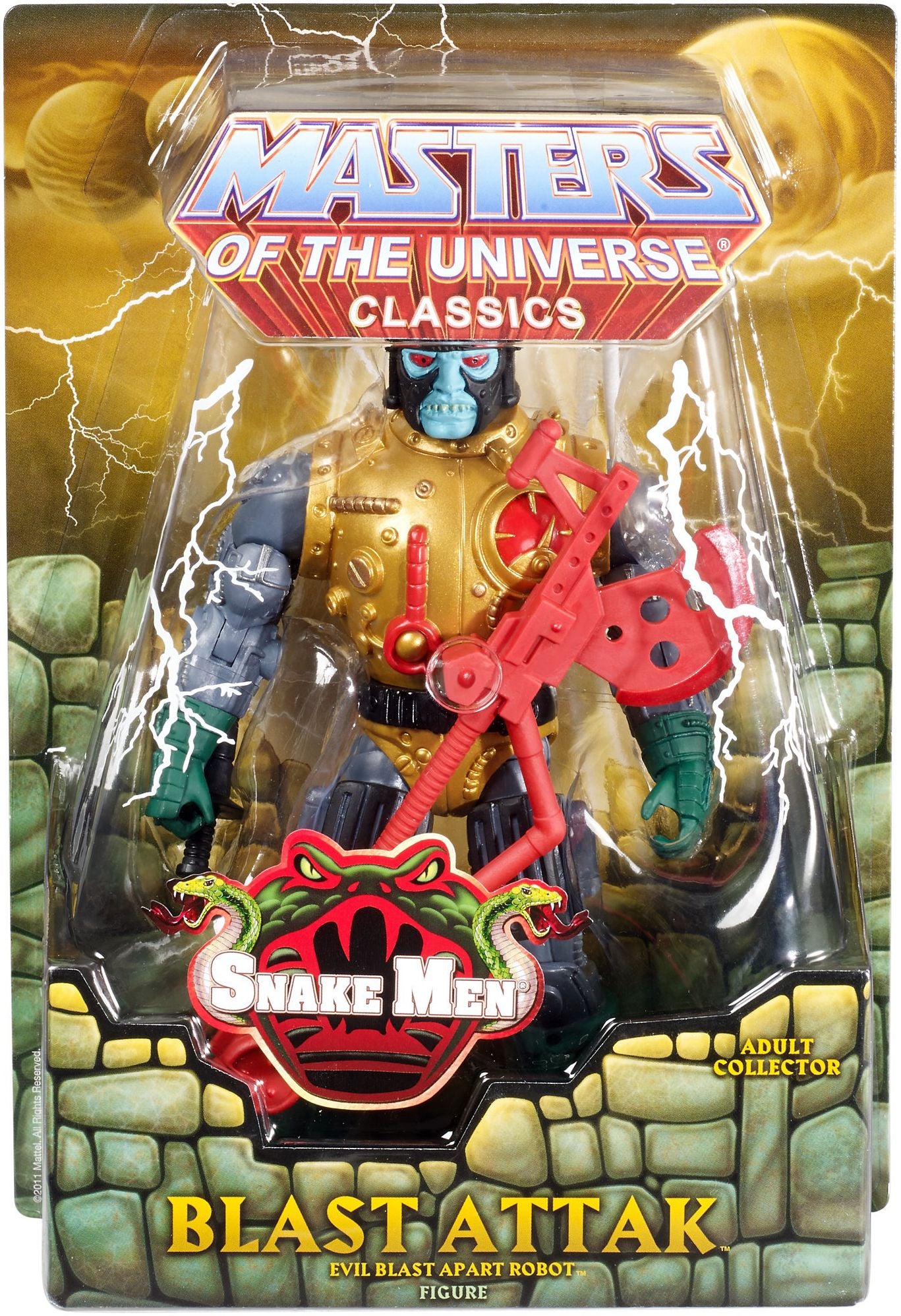 Masters of the Universe Classics Club Eternia Blast Attak Action Figure
