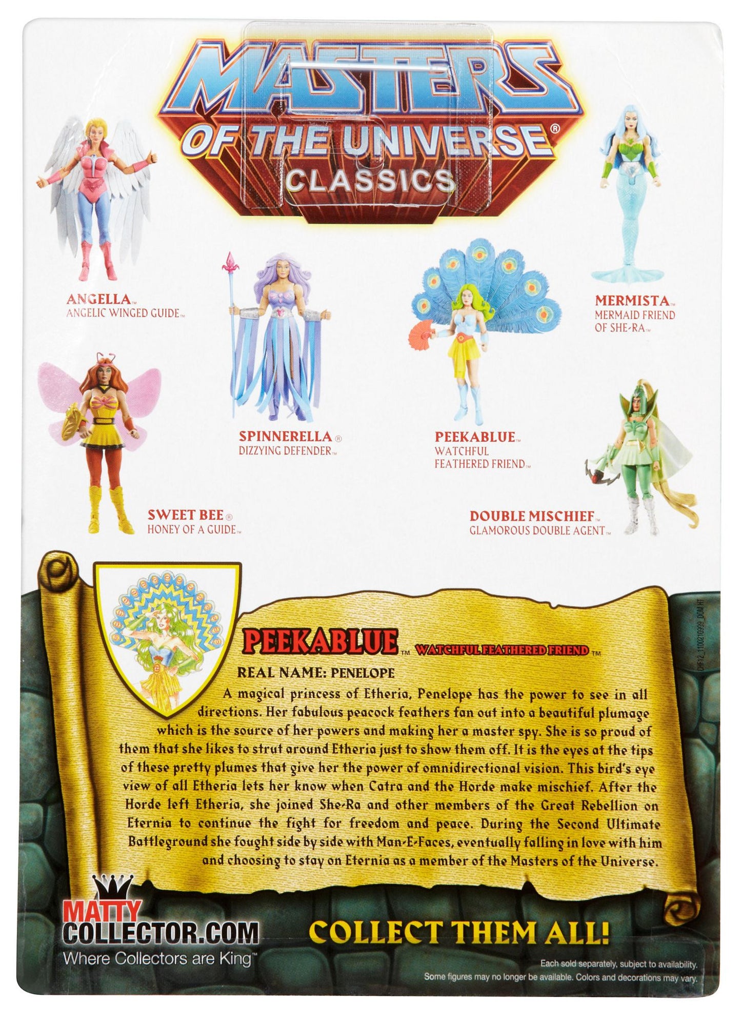 Masters of the Universe Classics Princess of Power Peekablue Action Figure