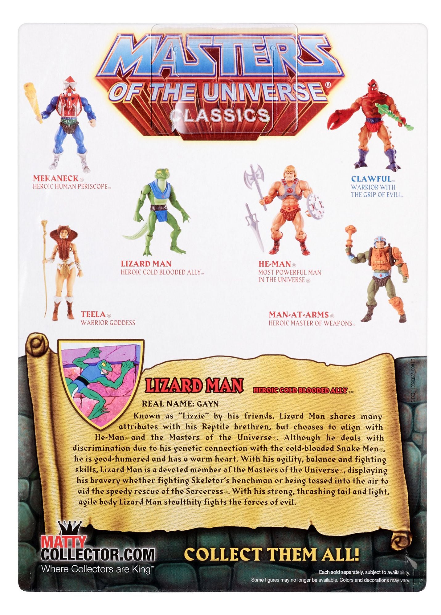Masters of the Universe Classics Lizard man Figure