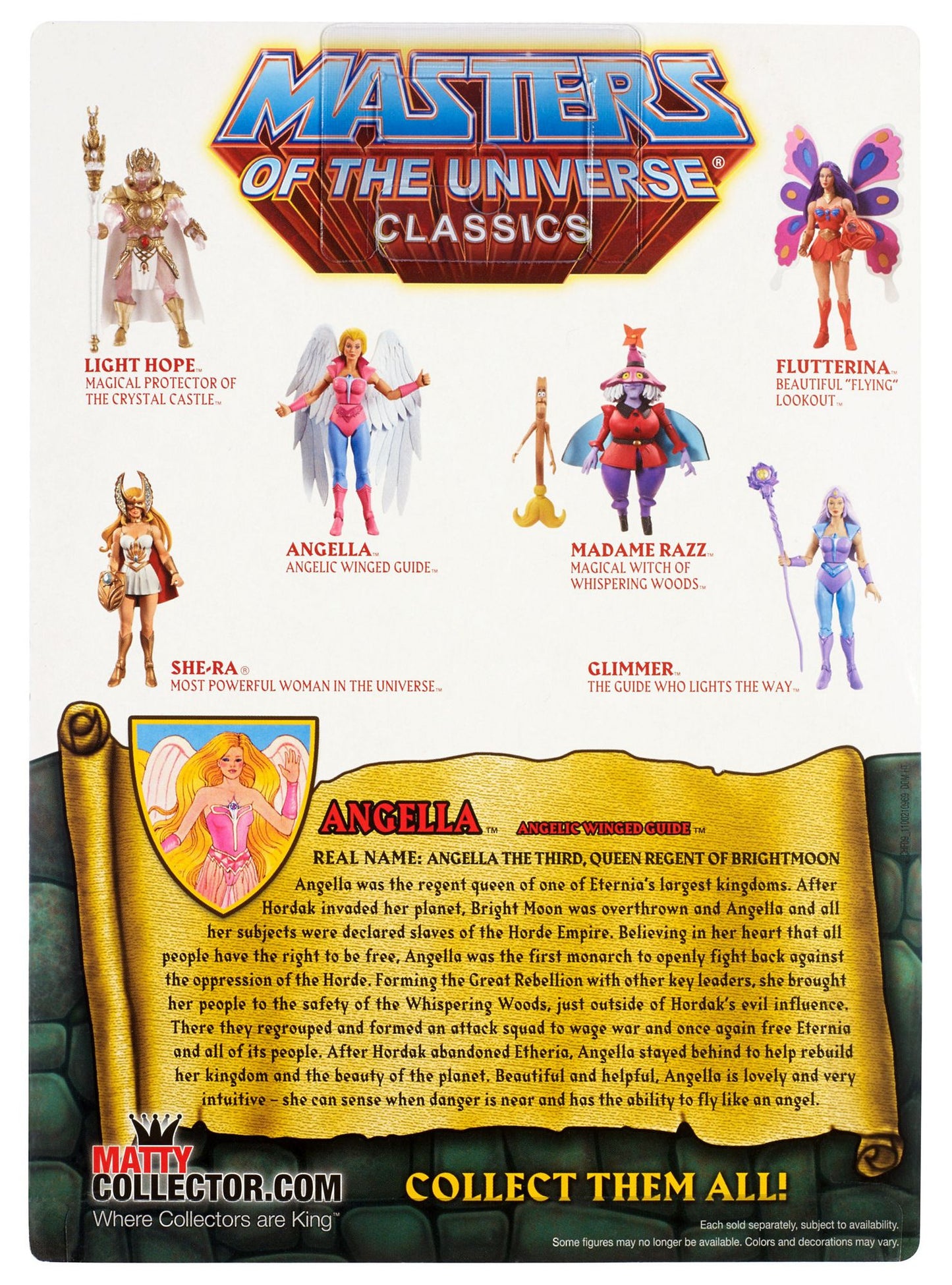 Masters of the Universe Classics Club Eternia Angella 6" Action Figure