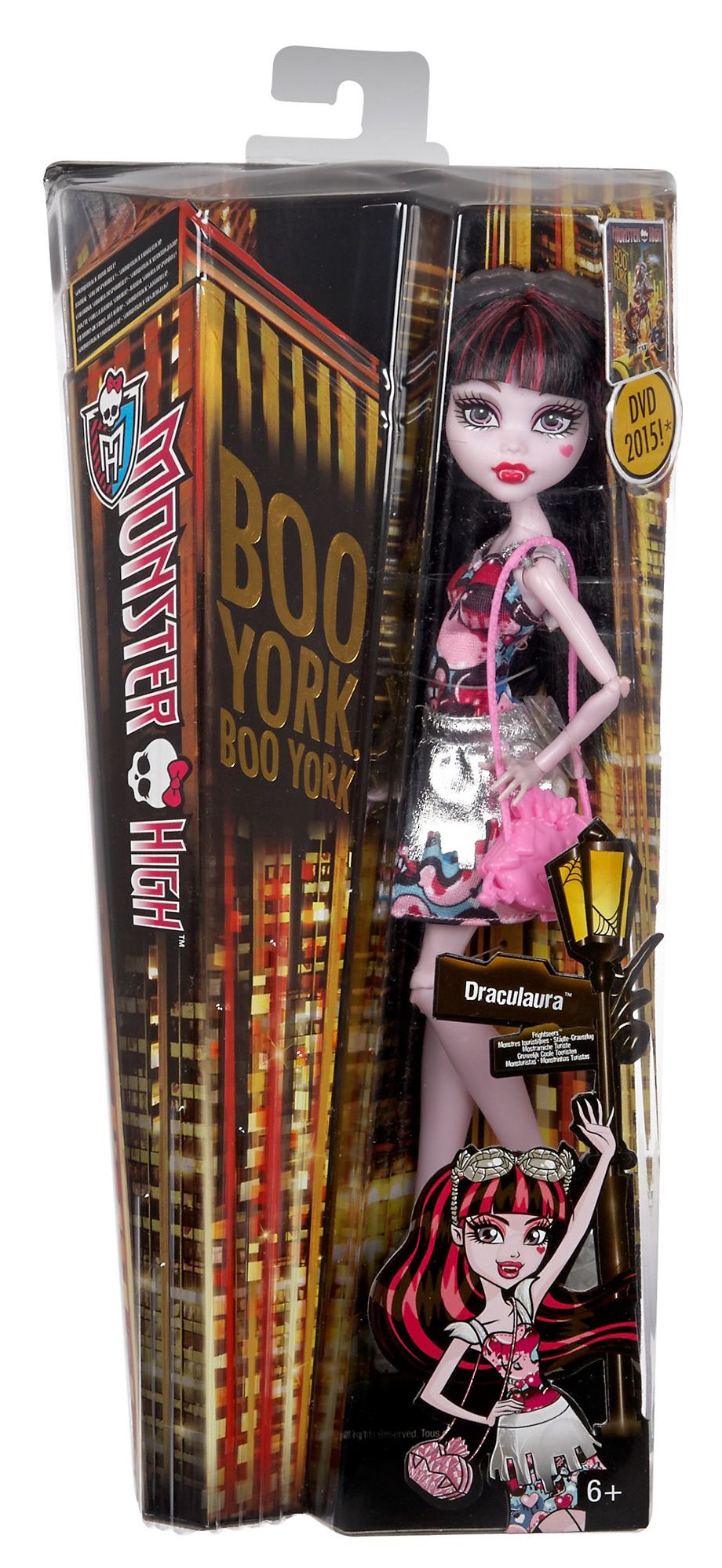 Monster High Boo York, Boo York Frightseers Draculaura Doll