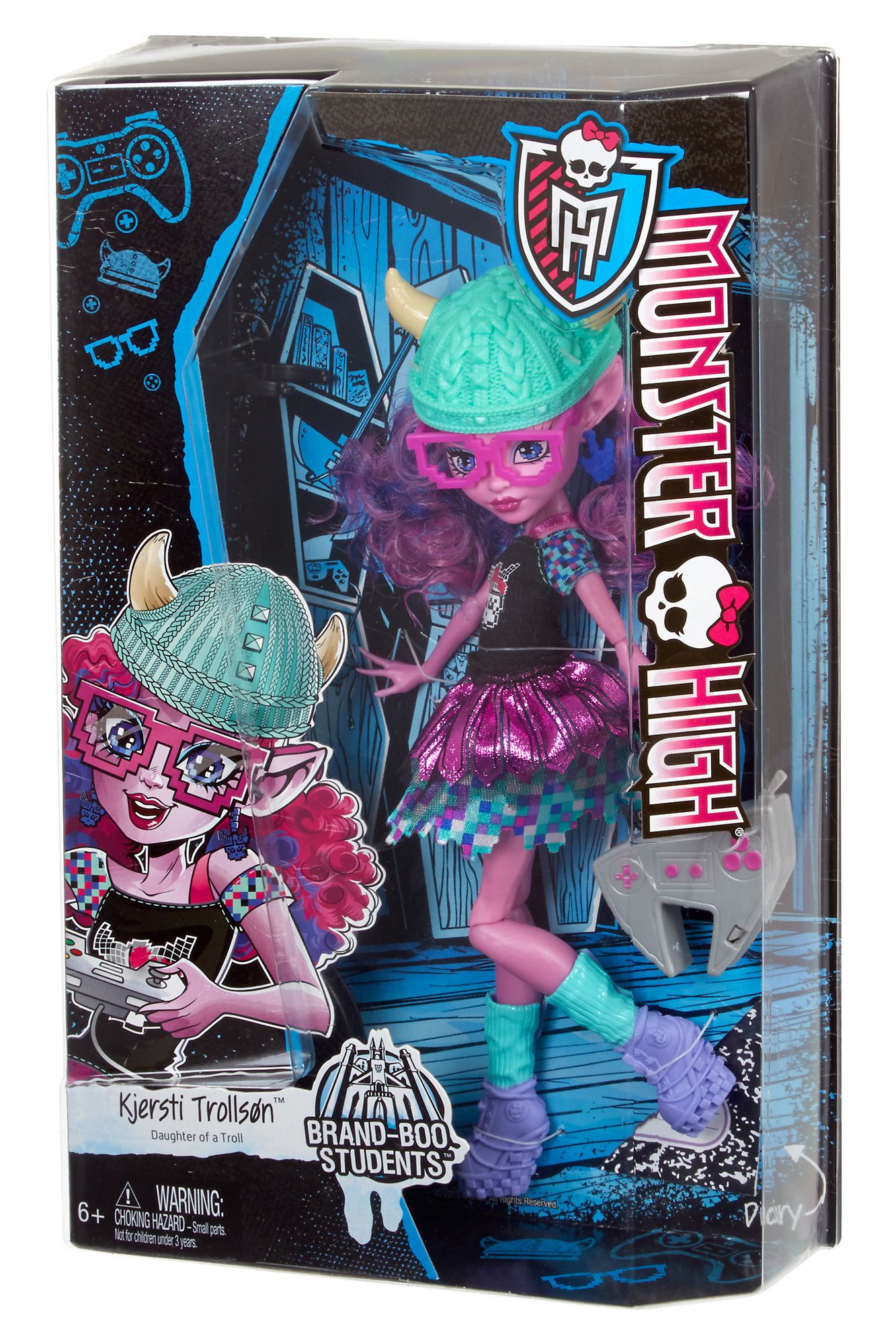 Monster High Brand-Boo Students Kjersti Trolls¿n Doll